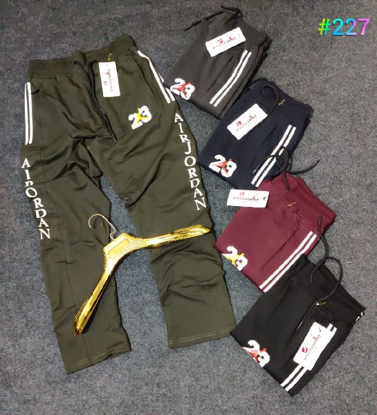 Cotton Mens Track Pants, Gender Male, Pattern Plain, Printed at