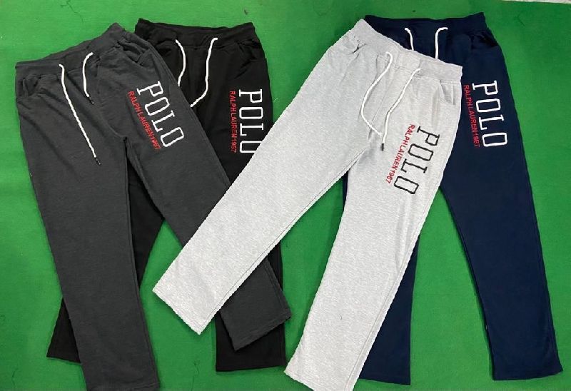 Cotton Mens Track Pants, Gender Male, Pattern Plain, Printed at