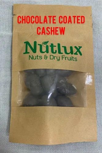 Nutlux Chocolate Coated Cashew Nuts, for Human Consumption, Packaging Type : Plastic Packat