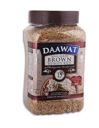 Hard Organic Daawat Brown Basmati Rice, Style : Dried