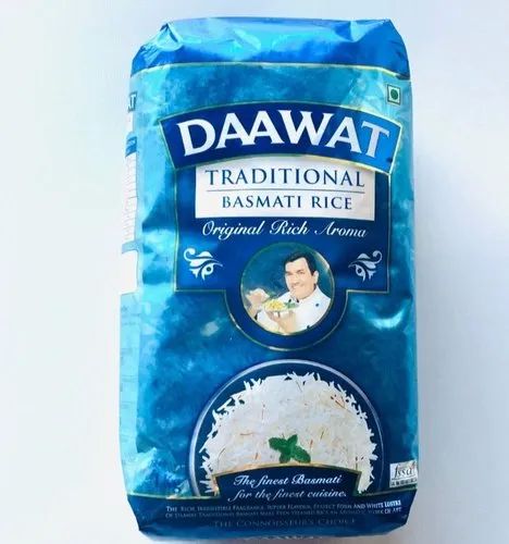 Hard Daawat Traditional Basmati Rice, Packaging Size : 1Kg
