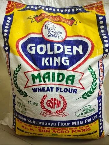 Golden King Maida Flour, for Cooking, Packaging Type : PP Bag
