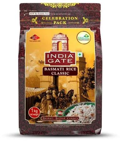 India Gate Classic Basmati Rice, Certification : FSSAI Certified