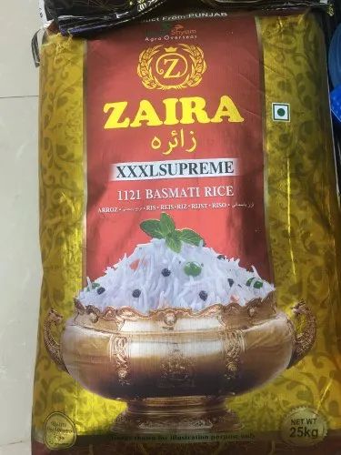 Zaira XXXL Supreme Basmati Rice, Certification : FSSAI Certified