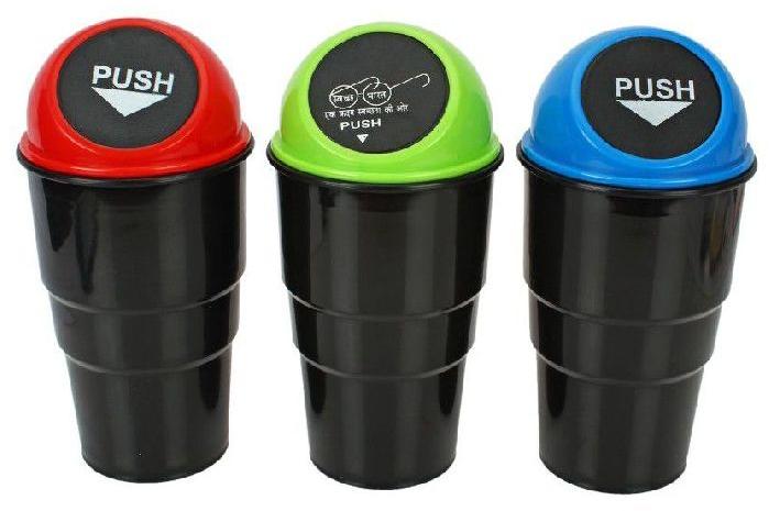 Plastic Car Trash Bin, Pattern Plain at Best Price in delhi ID 6552773