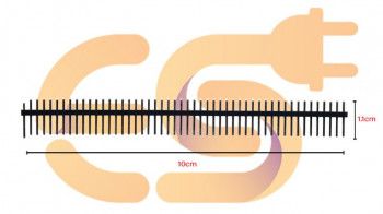 1 Mm Male Berg Strip 1 X 40 Pin Headers