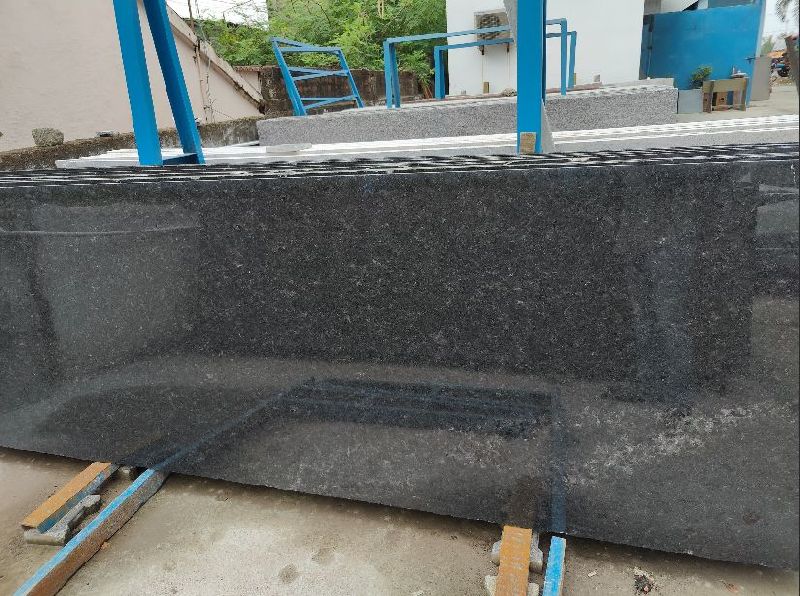 Polished Black Pearl Granite Slab, for Vanity Tops, Staircases, Kitchen Countertops, Specialities : Shiny Looks