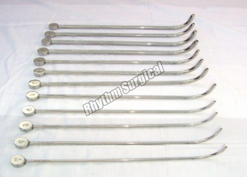 Grey Polished Steel Lister Dilator Set, For Hospital Use