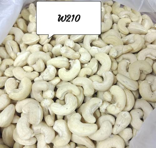 Plain W210 Cashew Nuts, Packaging Type : Pouch, Color : White at Best ...