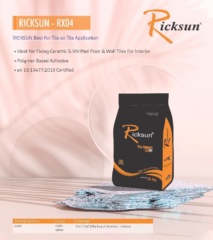 Ricksun RX 04 Tile Adhesive