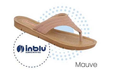 Inblu BU000007 Men's crossed strap sandals in navy blue
