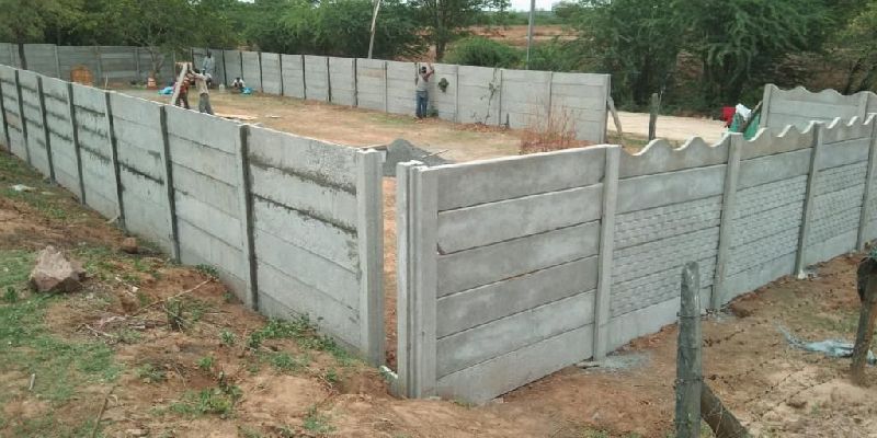 concrete compound wall