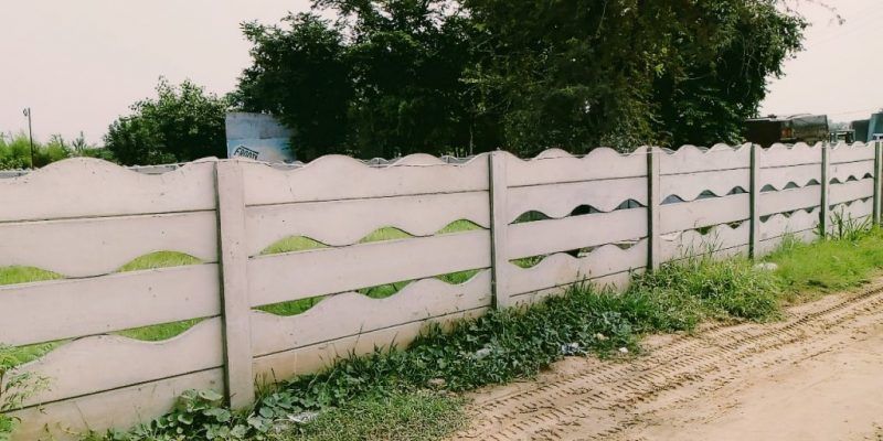Polished Plain Cement Precast Boundary Wall, Size : 40x40ft, 45x45ft
