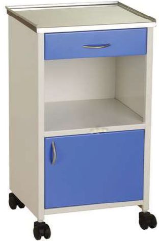 Melded Top Hospital Bedside Locker, Feature : Fine Finished, Hard Structure