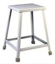 Square Stainless Steel Visitor Stool, for Hospital, Feature : Foldable, High Quality