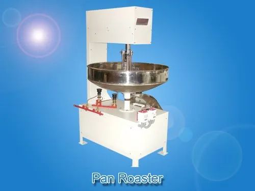 Stainless Steel Gas Automatic Rice Powder Roasting Machine, Voltage : 440V