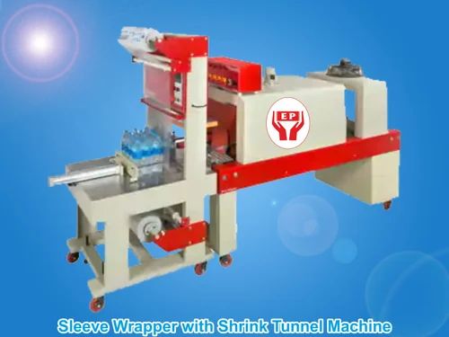 Sleeve Wrapper with Shrink Tunnel Machine