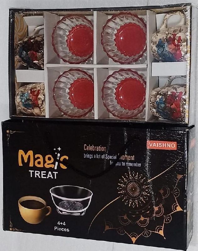 Magic Treat Tea Cup Set, Size : Standard