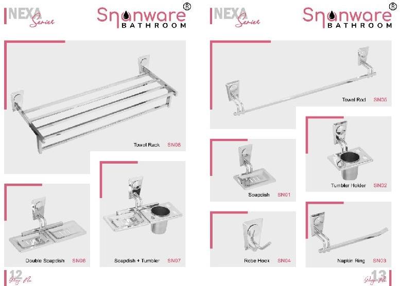Steel Polished bathroom accessories, for Hotel, Home, Feature : Stylish, Quality Tested, High Strength