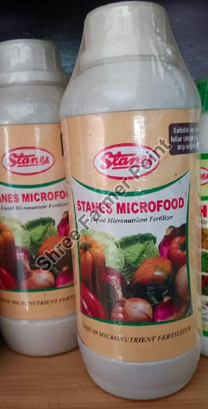 Stanes Microfood Liquid Micronutrients Fertilizer, for Agriculture, Packaging Type : Plastic Bottle
