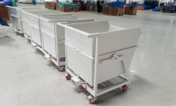 Metal Industrial Scrap Trolley, Feature : Easy Operate, Moveable
