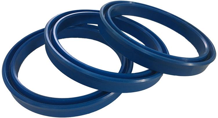 Rubber Rod Seals, Sealing Type : Double Spring