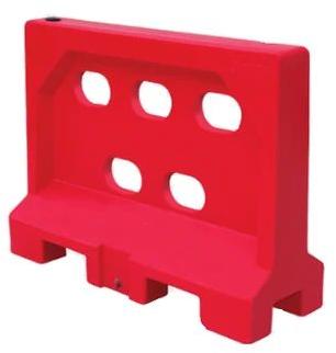 LLDPE Road Barrier, Color : Red