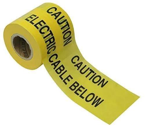Plastic Yellow Caution Tape