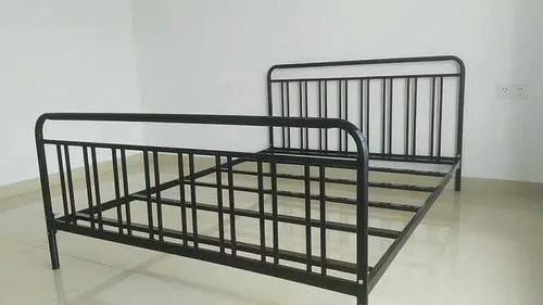 Polished Plain Mild Steel Bed Frame, Size : Standard