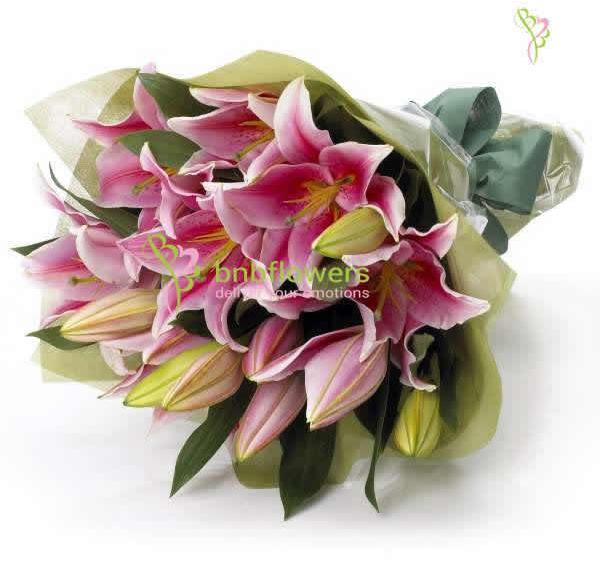 Colour of Royalty Flower Bouquet, Packaging Type : Craft Paper
