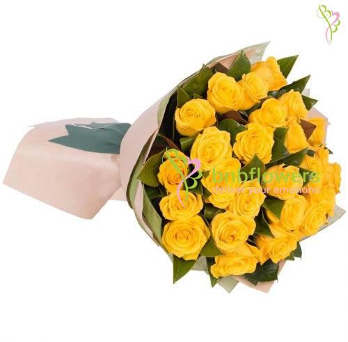 Organic Freshness Personified Flower Bouquet, Packaging Type : Craft Paper
