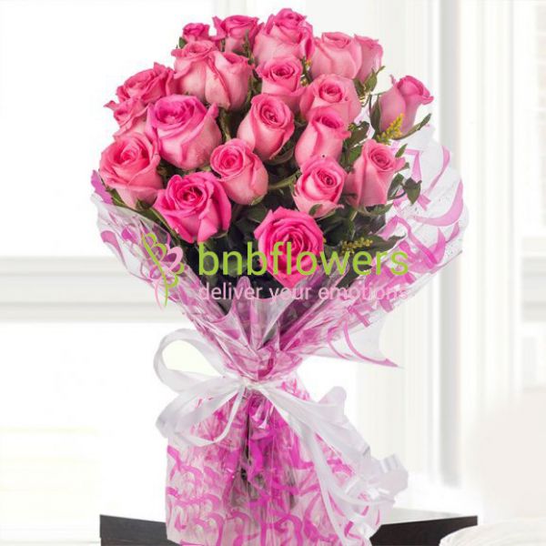 Pinkness of Cheeks Flower Bouquet
