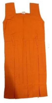 Girls School Uniform Orange Tunic