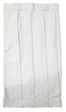 Girls School Uniform White Skirt, for Easy Wash, Dry Cleaning, Anti-Wrinkle, Length : 2-3 Meter