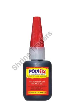 Polyfix Black Cyanoacrylate Glue Adhesive, for Industrial Use, Feature : Antistatic, Heat Resistant