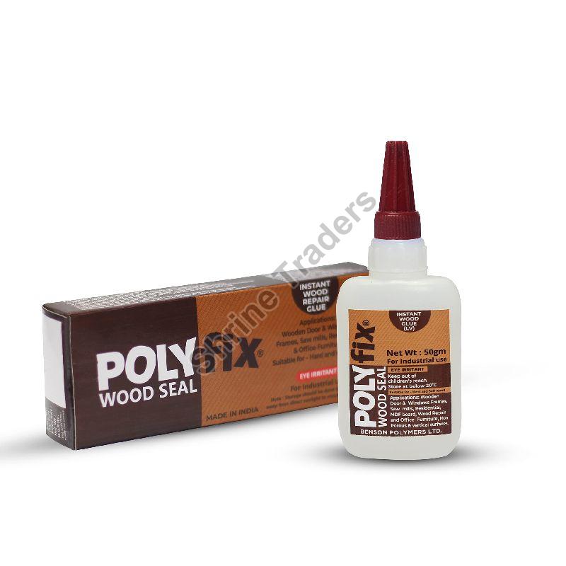 Polyfix Wood Seals Cyanoacrylate Adhesive, for Industrial Use