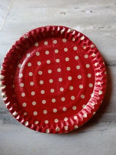 Disposable Printed Paper Plate