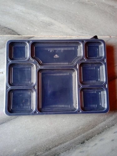 Polished Plastic Meal Tray, for Packaging Food Items, Feature : Light Weight, High Quality