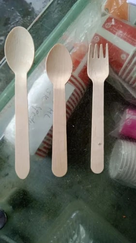 Polished Wooden Spoon and Fork, Feature : Durable