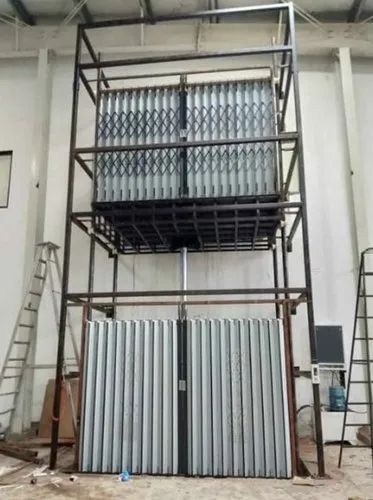 Hydraulic Industrial Lift, Color : Grey