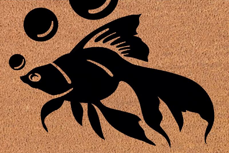 Fish Coir Doormat