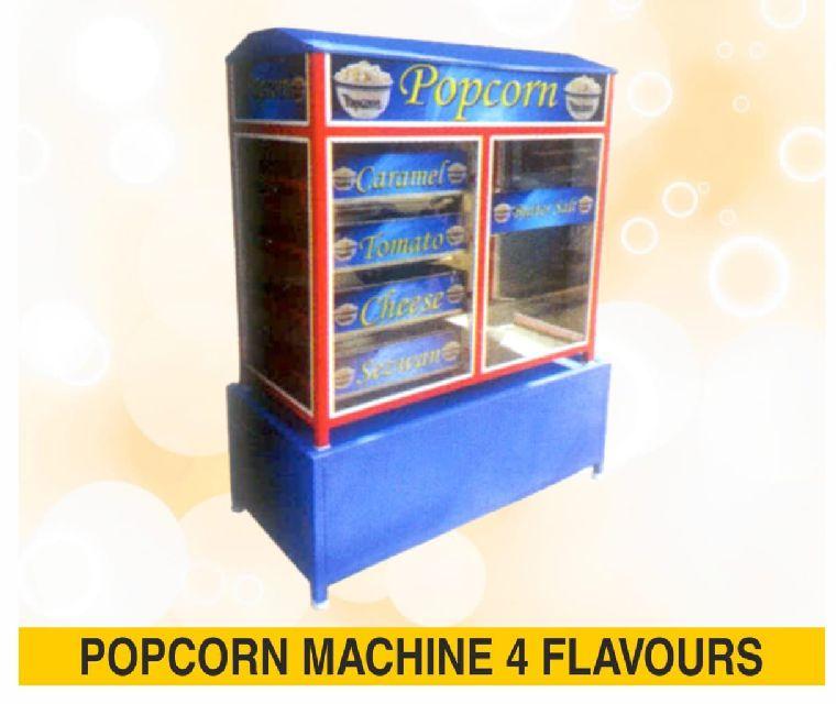 4 Flavors Popcorn Making Machine