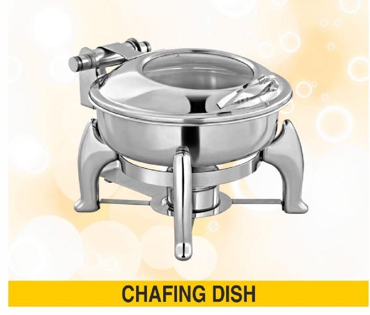 Stainless Steel Chafing Dish, for Serving Food, Size : Standard