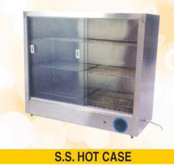 CORRADO Stainless Steel Polished Commercial Hot Case, Feature : Heat Resistant, Fine Finished