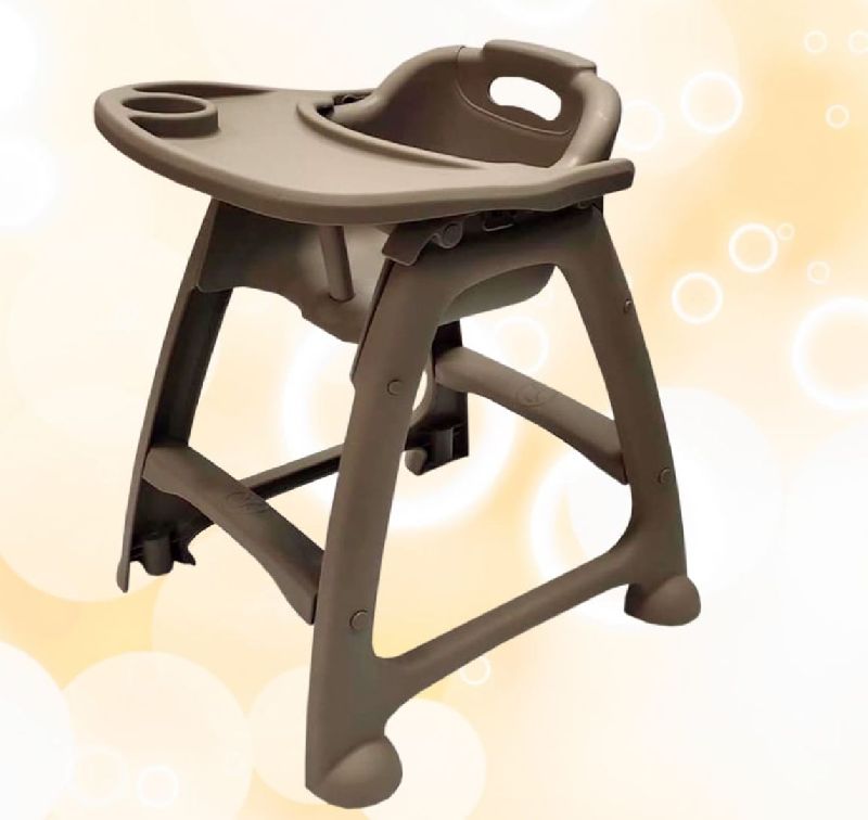 Polished Fibre Fiber Baby Feeding Chair, Feature : Excellent Finishing