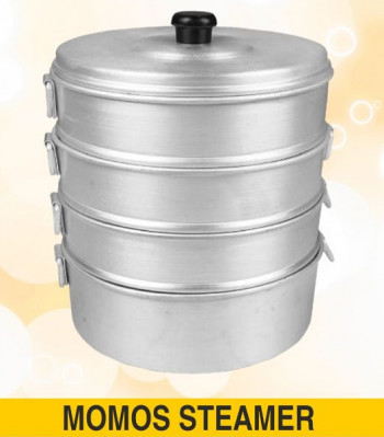 CORRADO 2Kg Aluminum Momos Steamer, Feature : Durable, Light Weight