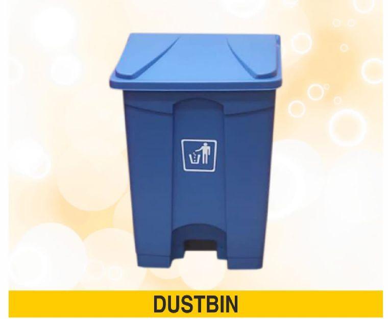 Wheeled Plastic Dustbin, for Outdoor Trash, Size : Multisize