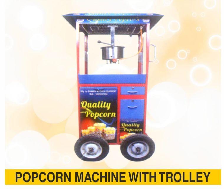 Popcorn Machine with Trolley
