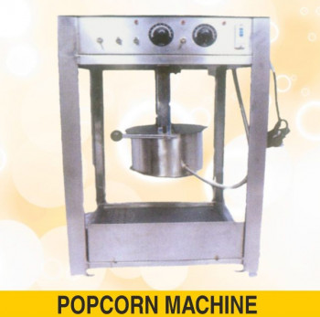 Stainless Steel Popcorn Machine, Voltage : 230V