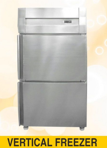 Rectangular Metal Vertical Freezer, for Hotel Use, Feature : Low Power Consumption